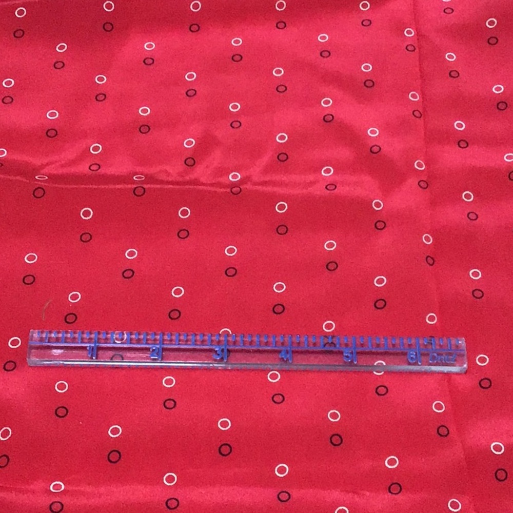 100% silk fabric with elegant geometric print